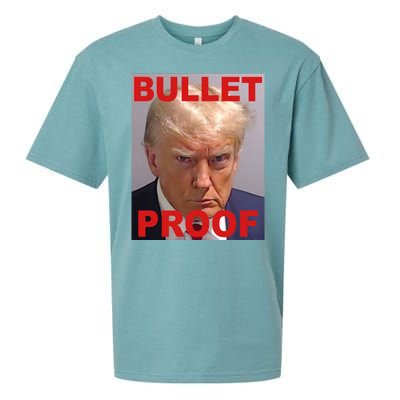 Bullet Proof Donald Trump 2024 Election Strong Sueded Cloud Jersey T-Shirt