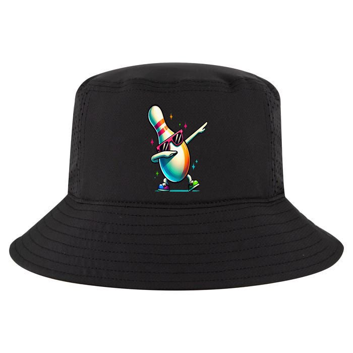 Bowling Pin Dabbing Sunglasses Bowler Player Cool Comfort Performance Bucket Hat