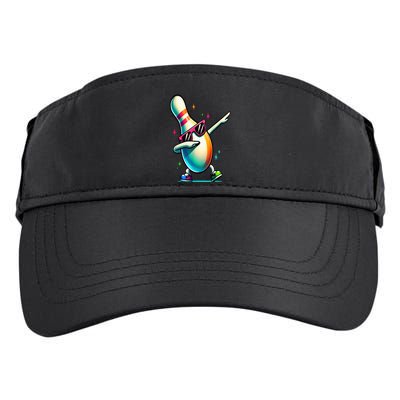 Bowling Pin Dabbing Sunglasses Bowler Player Adult Drive Performance Visor