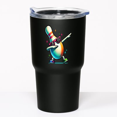 Bowling Pin Dabbing Sunglasses Bowler Player Tumbler