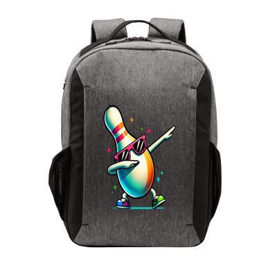 Bowling Pin Dabbing Sunglasses Bowler Player Vector Backpack