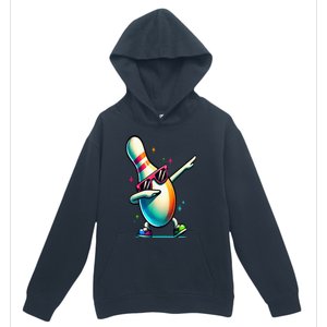 Bowling Pin Dabbing Sunglasses Bowler Player Urban Pullover Hoodie