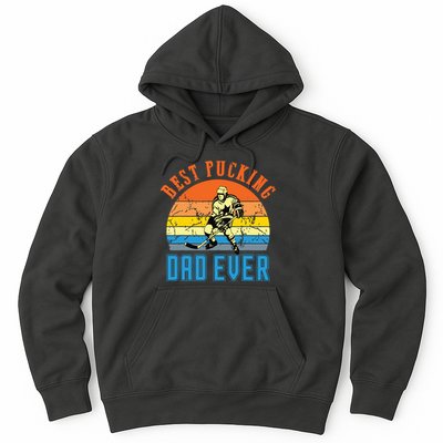 Best Pucking DAD Vintage Retro Fathers Day Gif Hoodie