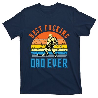 Best Pucking DAD Vintage Retro Fathers Day Gif T-Shirt