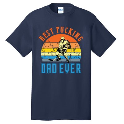 Best Pucking DAD Vintage Retro Fathers Day Gif Tall T-Shirt