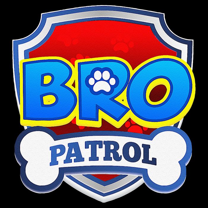 Bro Patrol Dog Funny Gift Birthday Party Sweatshirt