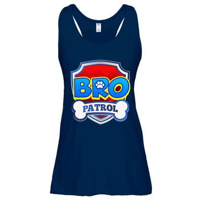 Bro Patrol Dog Funny Gift Birthday Party Ladies Essential Flowy Tank