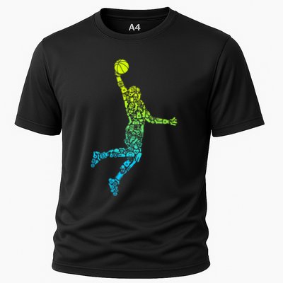 Basketball Players Dunking Performance Shirt