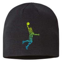 Basketball Players Dunking Sustainable Beanie