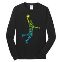 Basketball Players Dunking Tall Long Sleeve T-Shirt