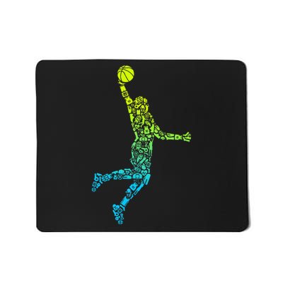 Basketball Players Dunking Mousepad