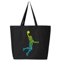 Basketball Players Dunking 25L Jumbo Tote