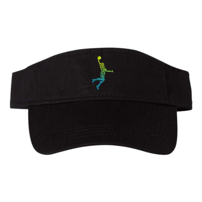 Basketball Players Dunking Valucap Bio-Washed Visor