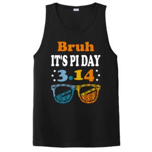 Bruh Pi Day 3 14 Math Teacher Pi Day Teachers Math Lover Gift PosiCharge Competitor Tank