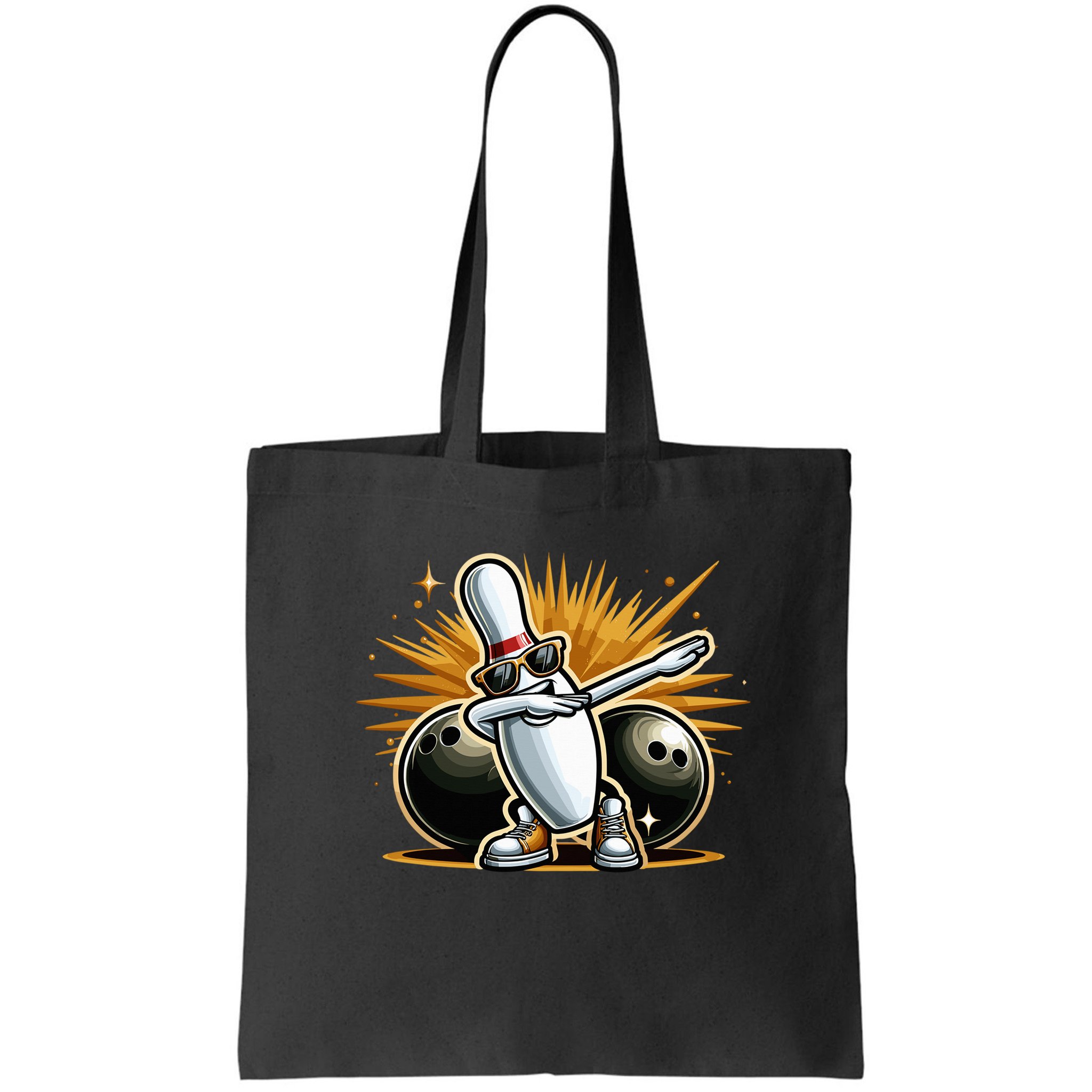 Bowling Pin Dabbing Sunglasses Bowler Player Bag