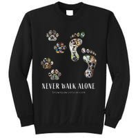 Brown Paws Dog Rescue funny animal lover Sweatshirt