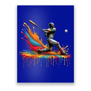 Baseball Player Drip Baseball Baseball Lover Cute Gift Poster