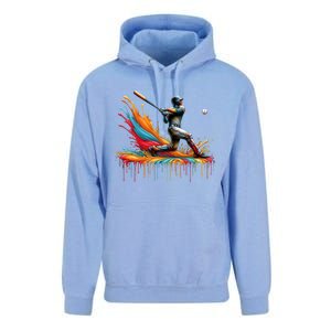 Baseball Player Drip Baseball Baseball Lover Cute Gift Unisex Surf Hoodie