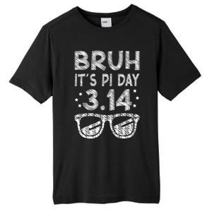 Bruh Pi Day 3 14 Math Teacher Pi Day Teachers Math Lover Gift Tall Fusion ChromaSoft Performance T-Shirt