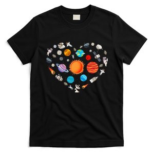 Best Planet Design For Kids Outer Space Astronaut T-Shirt