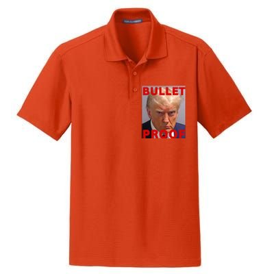 Bullet Proof Donald Trump 2024 Fight Fight Fight Trump Rally Dry Zone Grid Polo