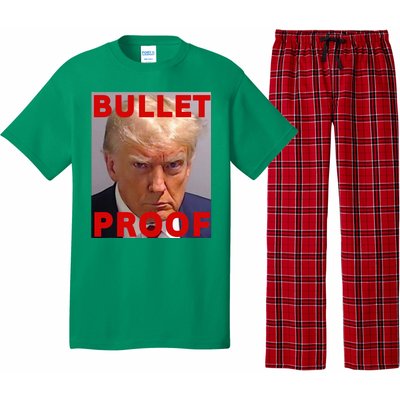 Bullet Proof Donald Trump 2024 Fight Fight Fight Trump Rally Pajama Set