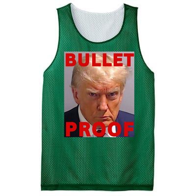 Bullet Proof Donald Trump 2024 Fight Fight Fight Trump Rally Mesh Reversible Basketball Jersey Tank