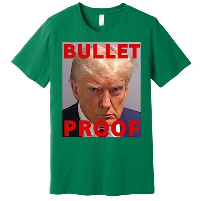 Bullet Proof Donald Trump 2024 Fight Fight Fight Trump Rally Premium T-Shirt