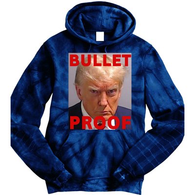 Bullet Proof Donald Trump 2024 Fight Fight Fight Trump Rally Tie Dye Hoodie