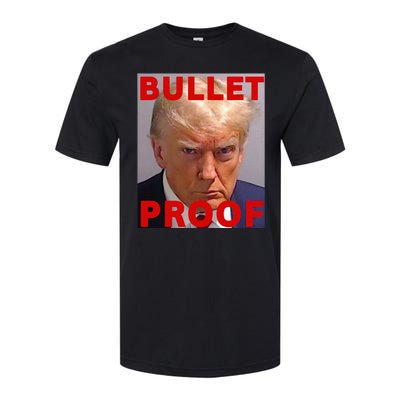 Bullet Proof Donald Trump 2024 Fight Fight Fight Trump Rally Softstyle CVC T-Shirt