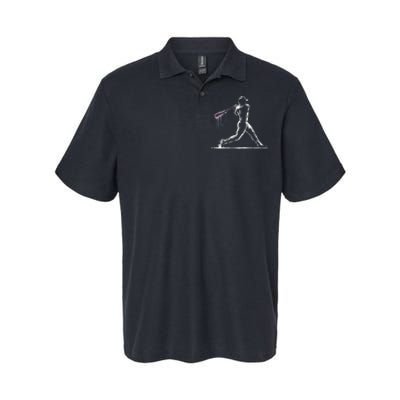 Baseball Player Drip Softstyle Adult Sport Polo