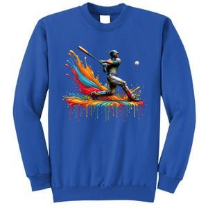 Baseball Player Drip Baseball Baseball Lover Cute Gift Sweatshirt