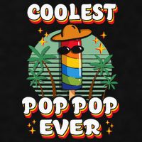 Best Pop Ever Pop Pop Popsicle PopPop Coolest Pop It Ladies PosiCharge Tri-Blend Wicking Tank