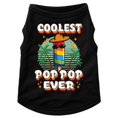 Best Pop Ever Pop Pop Popsicle PopPop Coolest Pop It Doggie Tank
