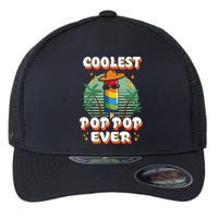 Best Pop Ever Pop Pop Popsicle PopPop Coolest Pop It Flexfit Unipanel Trucker Cap