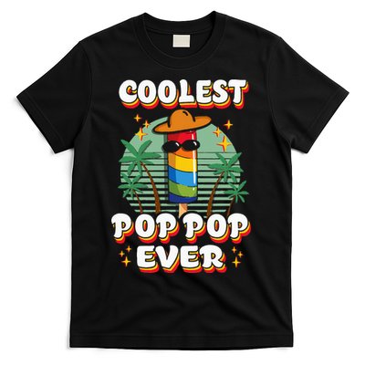 Best Pop Ever Pop Pop Popsicle PopPop Coolest Pop It T-Shirt