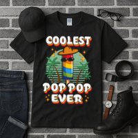 Best Pop Ever Pop Pop Popsicle PopPop Coolest Pop It Tall T-Shirt