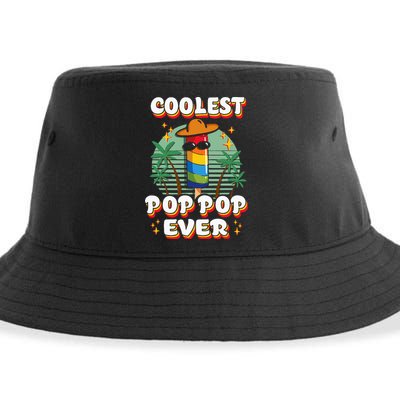 Best Pop Ever Pop Pop Popsicle PopPop Coolest Pop It Sustainable Bucket Hat