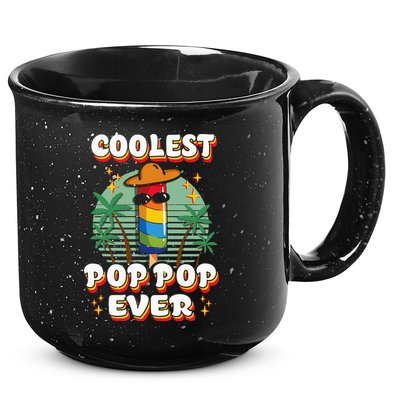 Best Pop Ever Pop Pop Popsicle PopPop Coolest Pop It 15oz Campfire Ceramic Mug