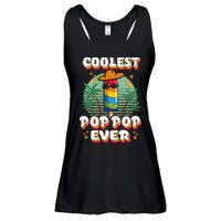Best Pop Ever Pop Pop Popsicle PopPop Coolest Pop It Ladies Essential Flowy Tank