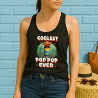 Best Pop Ever Pop Pop Popsicle PopPop Coolest Pop It Womens Tank Top