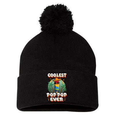 Best Pop Ever Pop Pop Popsicle PopPop Coolest Pop It Pom Pom 12in Knit Beanie