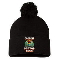 Best Pop Ever Pop Pop Popsicle PopPop Coolest Pop It Pom Pom 12in Knit Beanie
