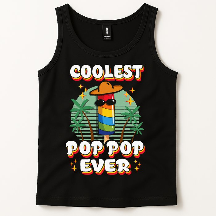 Best Pop Ever Pop Pop Popsicle PopPop Coolest Pop It Tank Top