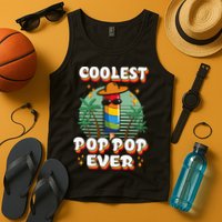 Best Pop Ever Pop Pop Popsicle PopPop Coolest Pop It Tank Top