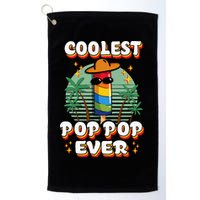Best Pop Ever Pop Pop Popsicle PopPop Coolest Pop It Golf Towel
