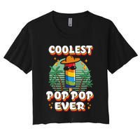 Best Pop Ever Pop Pop Popsicle PopPop Coolest Pop It Crop Top
