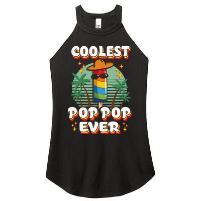 Best Pop Ever Pop Pop Popsicle PopPop Coolest Pop It Women's Perfect Tri Rocker Tank