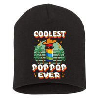 Best Pop Ever Pop Pop Popsicle PopPop Coolest Pop It Short Acrylic Beanie
