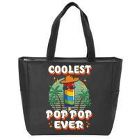 Best Pop Ever Pop Pop Popsicle PopPop Coolest Pop It Zip Tote Bag